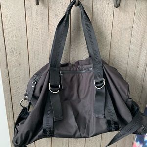 Lululemon black gym bag